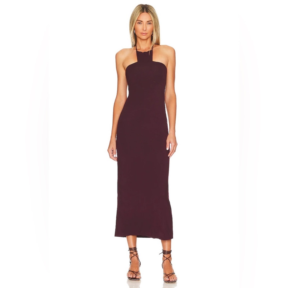 House of Harlow 1960 x REVOLVE Khoury Maxi Dress in Burgundy, Size S